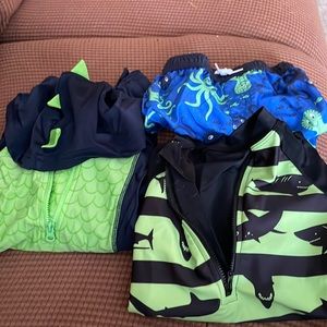 12-18 month bathing suit lot